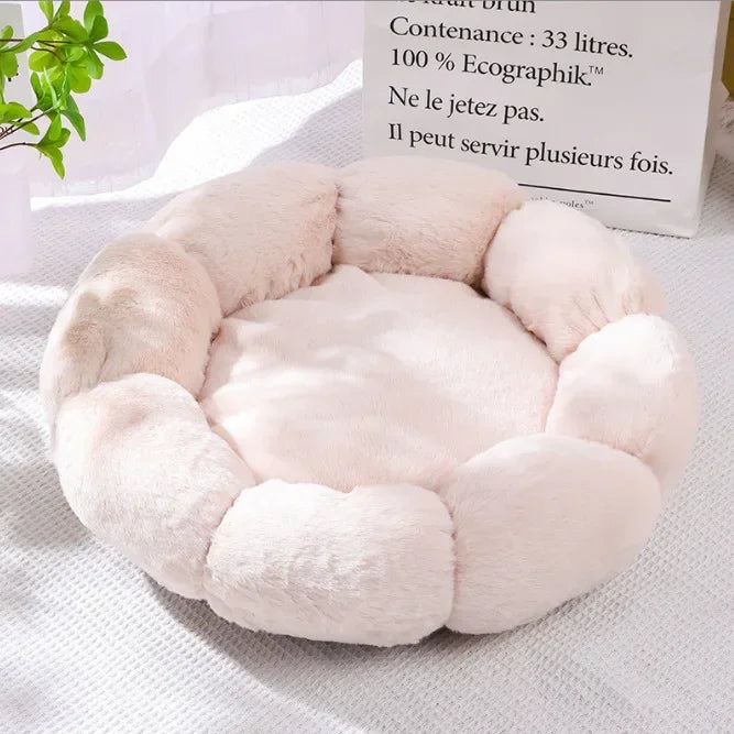 Flower-Shaped Pet Bed