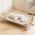 Wooden Frame Elevated Dog Bed