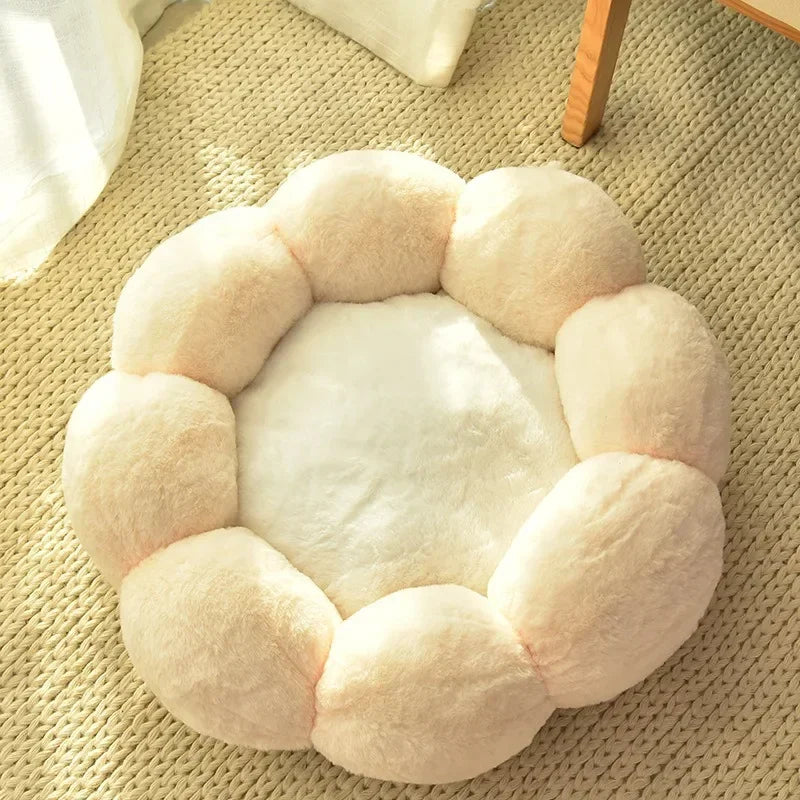 Flower-Shaped Pet Bed