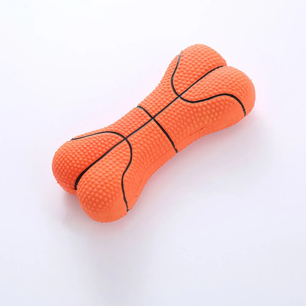 Dog Toy Set: Squeaky Bone