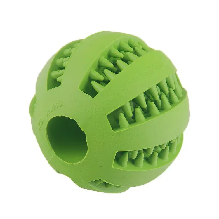 Pet Food Treat Feeder Chew Tooth Cleaning Ball