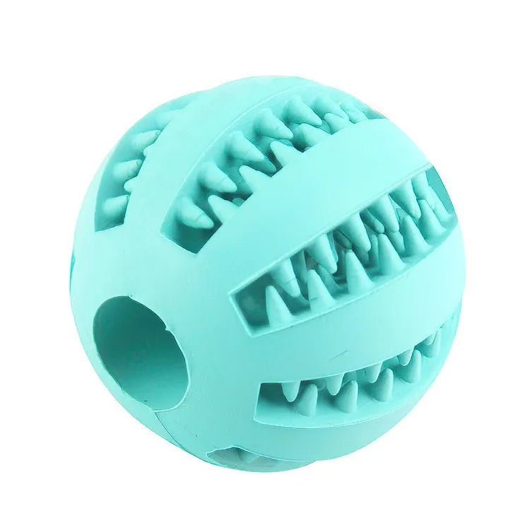 Pet Food Treat Feeder Chew Tooth Cleaning Ball