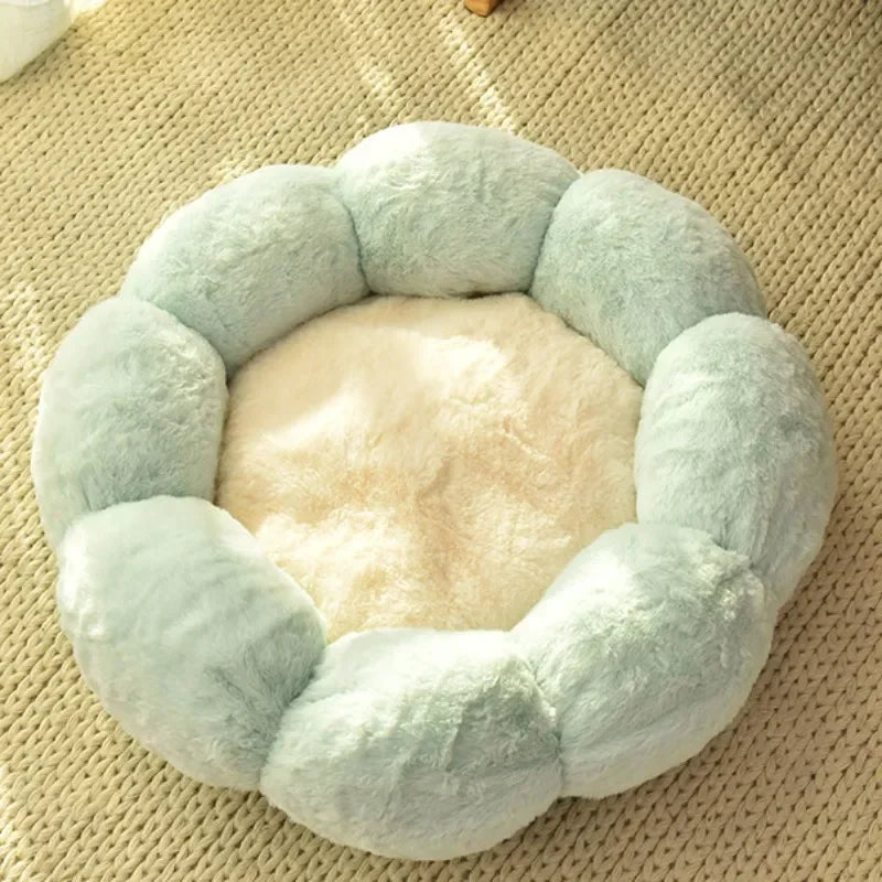 Flower-Shaped Pet Bed
