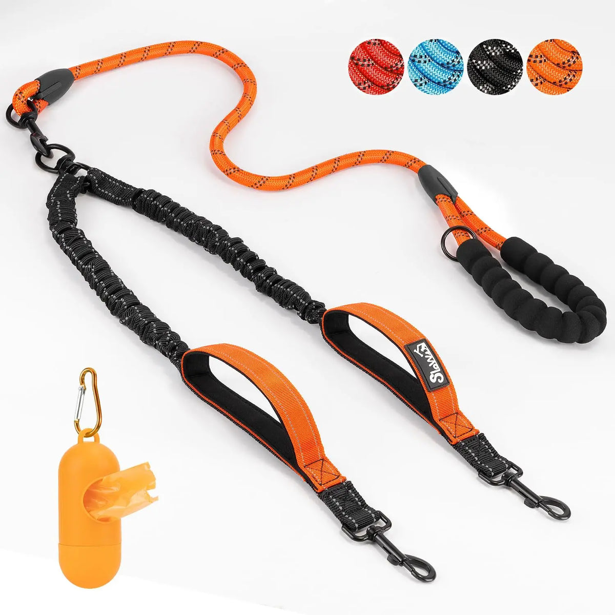 No Tangle Double Dog Lead