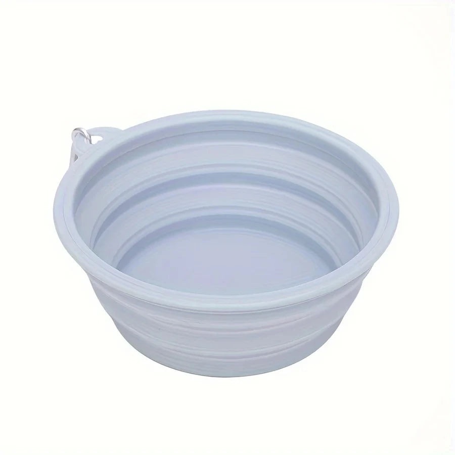Portable Silicone Dog Travel Bowl – Food & Water