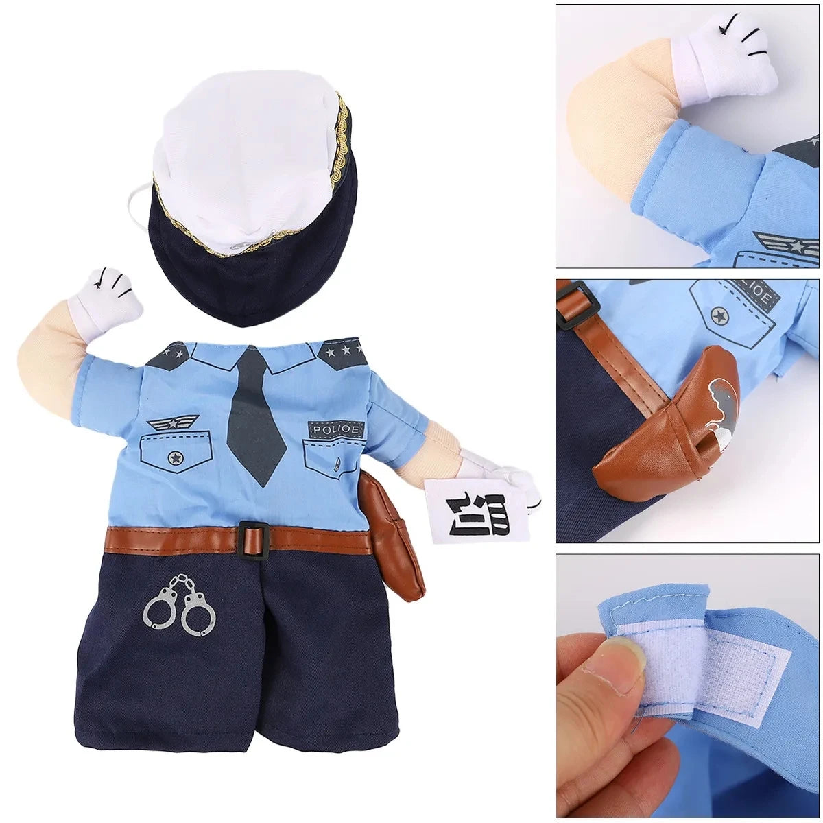Pet Cop Costume 🐶🐱