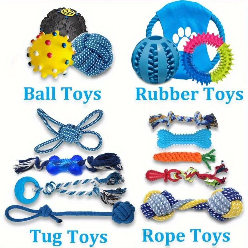 15PCS Dog Toys