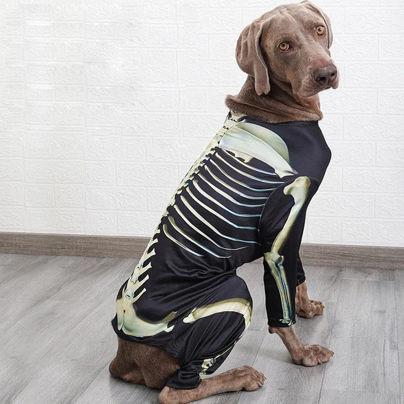 Pet Skeleton Halloween Costume 🐶