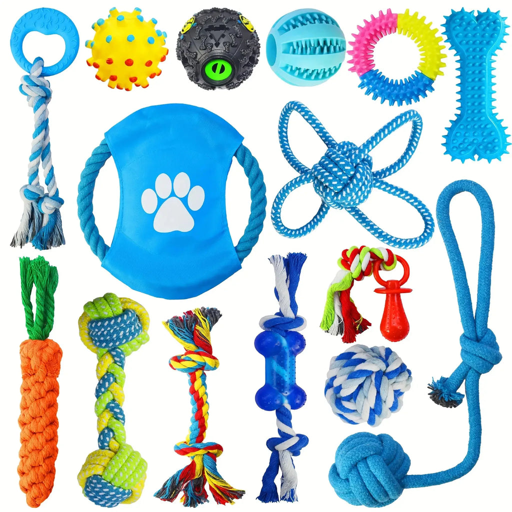 15PCS Dog Toys
