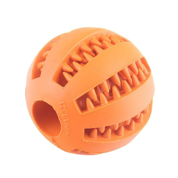 Pet Food Treat Feeder Chew Tooth Cleaning Ball