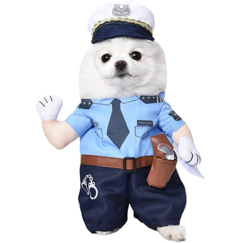 Pet Cop Costume 🐶🐱