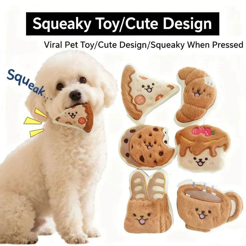Plush Dog Toys with Sound for Small Dogs