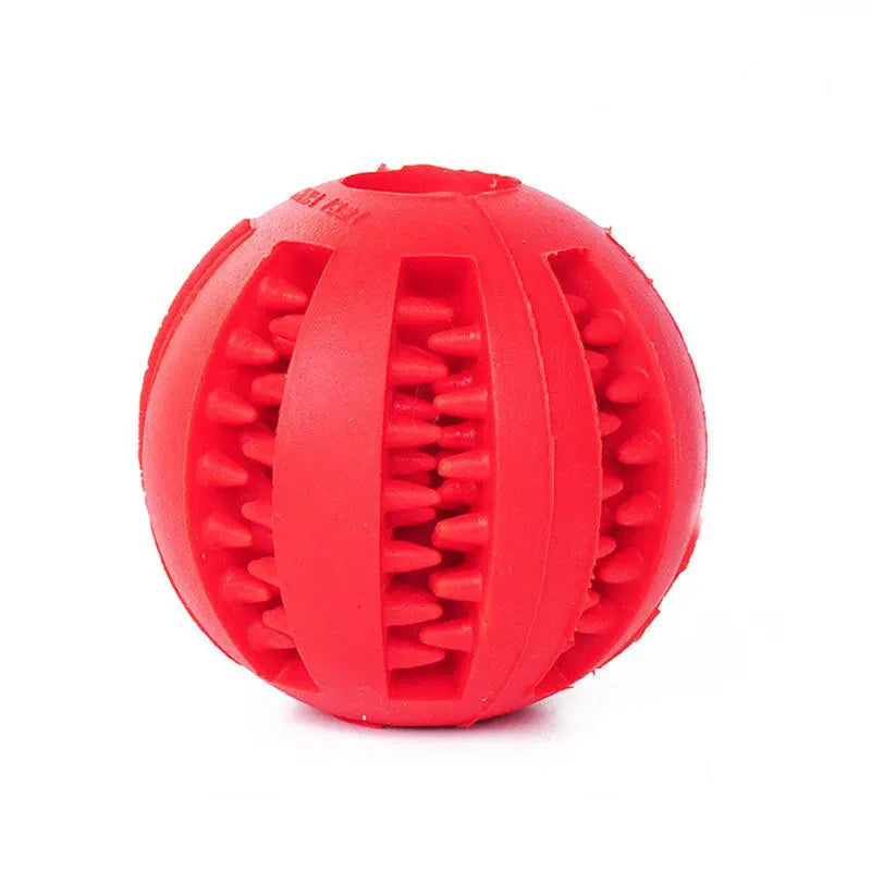 Pet Food Treat Feeder Chew Tooth Cleaning Ball