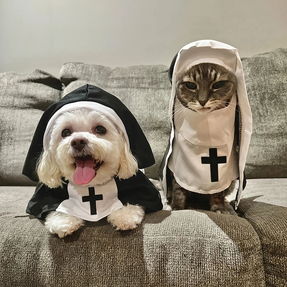 Pet Nun Costume 🐶🐱