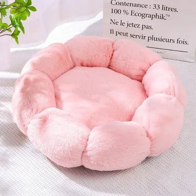 Flower-Shaped Pet Bed