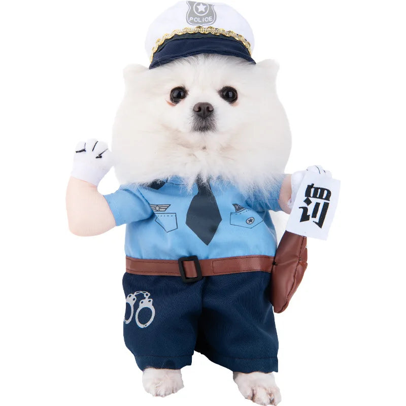 Pet Cop Costume 🐶🐱