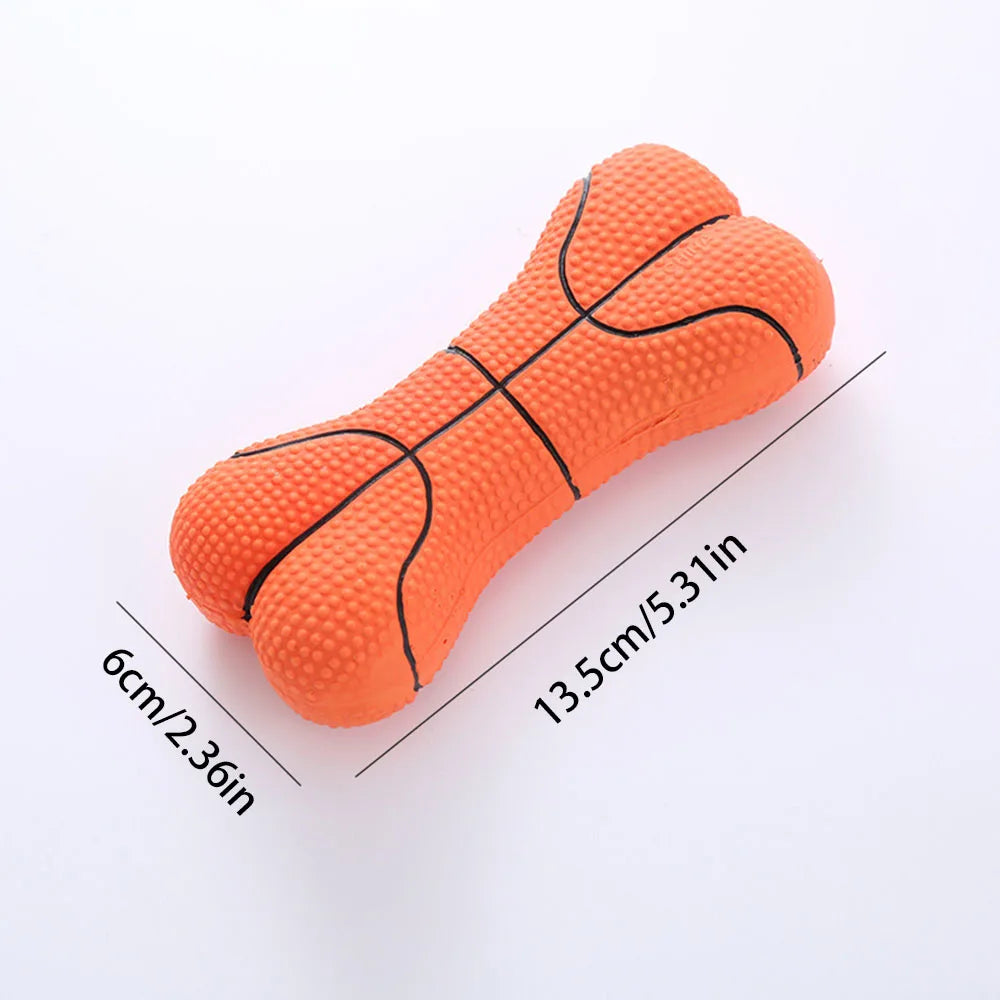 Dog Toy Set: Squeaky Bone