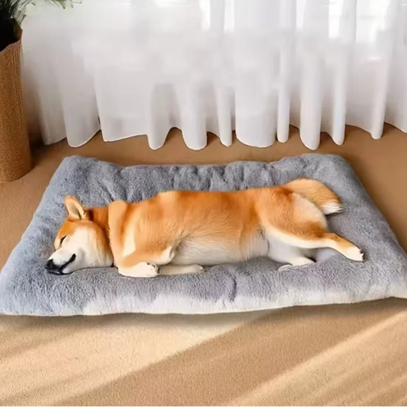 Extra Large Plush Dog Bed – Soft Thickened Pet Mat