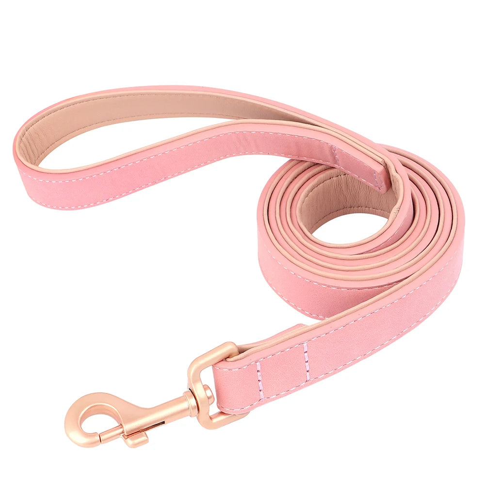 4ft Dog PU Leather Lead