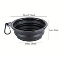 Portable Silicone Dog Travel Bowl – Food & Water